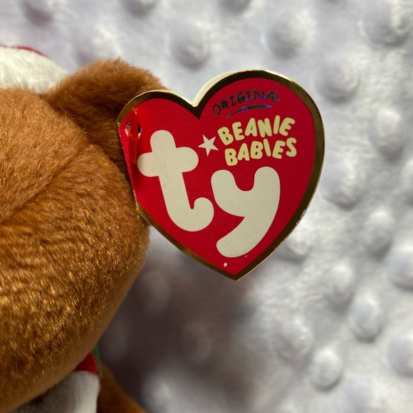 TY 2008 Holiday Teddy Beanie Baby - Picture 2 of 9